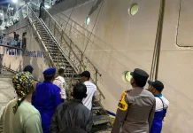 Posyan Selat Lampa Polres Natuna Intensifkan Pengamanan Arus Mudik Lebaran