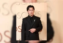 Hudson William Tampil Menawan di Red Carpet Oscar 2026