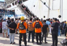 Pos SAR Anambas Pantau Arus Mudik di Pelabuhan Pelni Tarempa