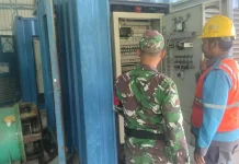 Babinsa Perkuat Koordinasi dengan PLN