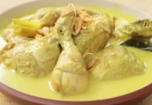 Resep Opor Ayam Kuning Gurih dan Lezat