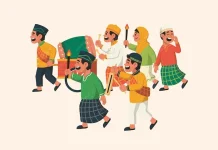 Tradisi Takbiran Pawai Obor Keliling di Indonesia