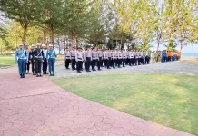 Apel Gelar Pasukan di Piwang Siang Hari jelang Operasi Ketupat Seligi 2026