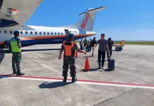 Bandara Posko Terpadu Angkutan Lebaran NatunaTerpantau Aman