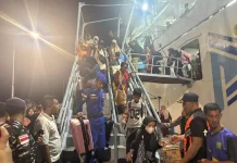 Arus Mudik dengan KM Bukit Raya Berjalan Aman Lancar