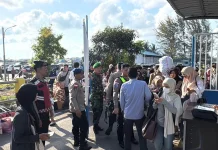 Kapolres Natuna Pastikan Penumpang Terlayani dengan Baik