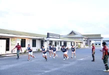 Seleksi Ketat Uji Fisik  Tamtama TNI AU Natuna