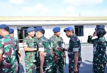 Lanud RSA Natuna Gelar Halal Bihalal Bersama Personel