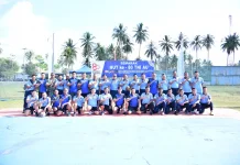Semarak HUT ke-80 TNI AU, Lanud Raden Sadjad Natuna Gelar Pertandingan Voli