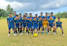 Tim Sepak Bola Dusun 1 Balai Masuk Semi Final Turnamen Hari Raya Idul Fitri