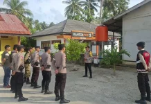 Polsek Midai  Himbau dan Patroli Cegah Karhutla