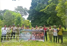 Polres Natuna Gencarkan Pemasangan Spanduk Stop Karhutla