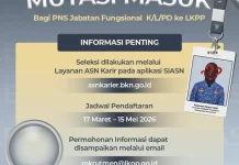 Seleksi Mutasi LKPP Dibuka, Peluang ASN Pindah Pusat