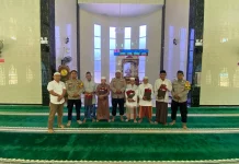 Bhabinkamtibmas  Jalin Silaturahmi dengan Tokoh Agama