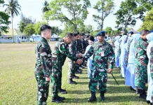 Danlanud RSA Natuna Pimpin Kenaikan Pangkat Adalah Amanah, 31 Personel