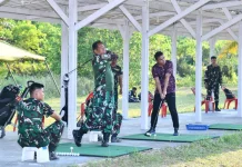 Final Lomba Golf HUT TNI AU Perkuat Sinergi
