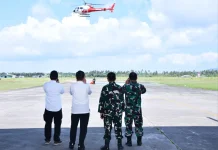 Helikopter BNPB Dikerahkan Padamkan Karhutla di Natuna