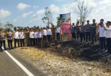 Apel Siaga dan Patroli Karhutla Digelar di Bunguran Timur Laut