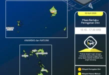 BMKG Keluarkan Peringatan Dini Cuaca Natuna