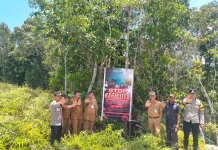 Satgas Karhutla Bunguran tengah Gencarkan Sosialisasi Pencegahan