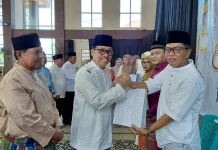 Wabup Natuna Hadiri Halal Bihalal dan Pelepasan Jamaah