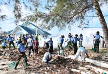 Lanud  RSA Natuna Gotong Royong di Penagi
