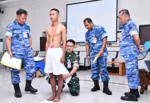 Seleksi Akhir Casis Tamtama TNI AU Digelar di Lanud RSA Natuna