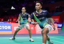 Amri dan Nita Tundukkan Jepang Secara Dramatis