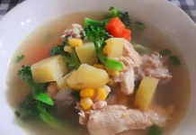 Sup Ayam Sayur Menu Sehat dan Nikmat di Rumah
