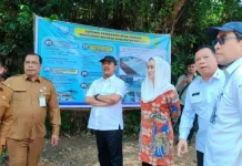 Progres Pembangunan Kampung Nelayan di Cemaga Utara mencapai 60%