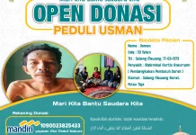 Open Donasi Peduli Usman