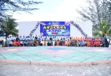 Siswa Meriahkan Angkasa Expo 2026 HUT ke-80 TNI AU di Natuna