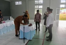 Pelantikan PAW BPD Desa Subi Digelar