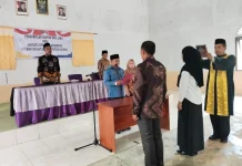 Pelantikan PAW BPD Desa Semedang Digelar