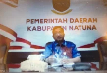 Pemkab Natuna Gelar Rapat Daring Evaluasi Penanganan Karhutla