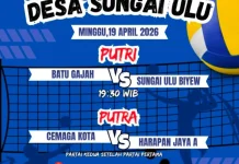 Turnamen Voli Antar Desa Digelar