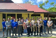 Polsek Serasan Bangun Sinergi Bersama Masyarakat Jaga Keamanan Perbatasan