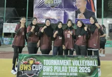 Tim Voli Putri NBC Sedanau Lolos Babak Penyisihan Turnamen BWS Cup 2026