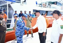 Danlanud RSA Natuna Tiba di Pulau Serasan, Gelar Baksos dan Pengobatan Massal