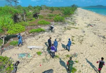 Lanud RSA  Bersama Beberapa Instansi Gelar Aksi Bersih