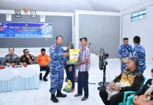 Baksos TNI AU Lanud RSA Natuna Sentuh Warga Pulau Subi