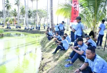 Lanud Raden Sadjad Natuna Semarakkan HUT ke-80 TNI AU dengan Lomba Mancing Mania