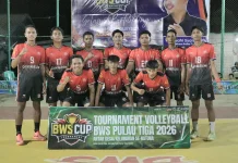 Tim Voli Putra Serantas Lolos 8 Besar Turnamen BWS Cup Pulau Tiga 2026