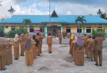 Kecamatan Bungtim Gelar Apel Peringati  HKB Nasional 2026