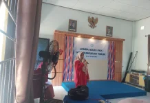 PKK Kecamatan Bungtim Gelar Lomba Mars PKK