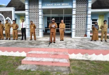 Apel Kesiapsiagaan Bencana di Suak Midai Perkuat Mitigasi Wilayah Kepulauan