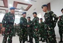 Lanud RSA Personil Lanud RSA Latihan Ground Handling Pesawat Tempur