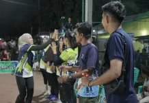 Tim Voli Putri Pulau Tiga Melaju Semi Final Turnaman BWS Cup Pulau Tiga 2026