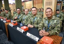 Danlanud RSA Natuna Hadiri Apel Dansat TNI