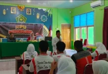 KPU Natuna Sosialisasi Pemilih Pemula di MAN 1 Natuna